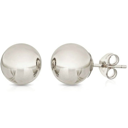 Solid 10K Gold Ball Studs