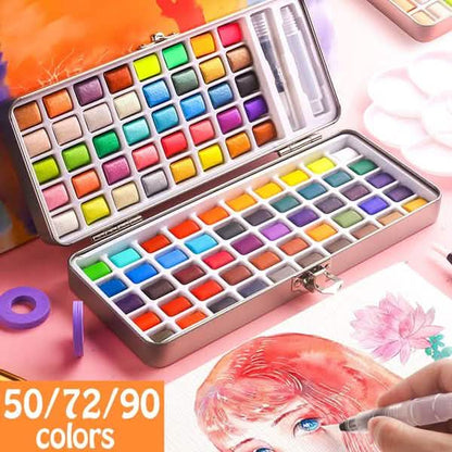 Solid Watercolor Pigment Set