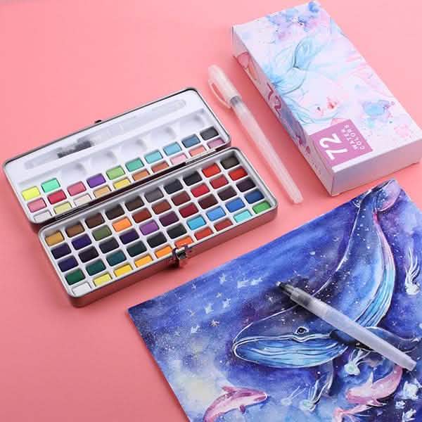 Solid Watercolor Pigment Set