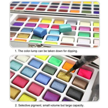 Solid Watercolor Pigment Set