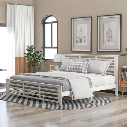 Solid Wood Platform Bed Frame