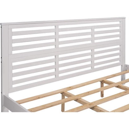Solid Wood Platform Bed Frame