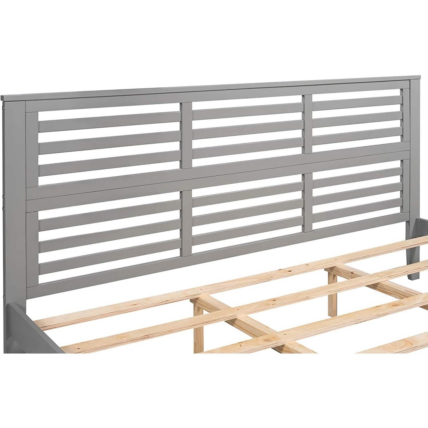 Solid Wood Platform Bed Frame