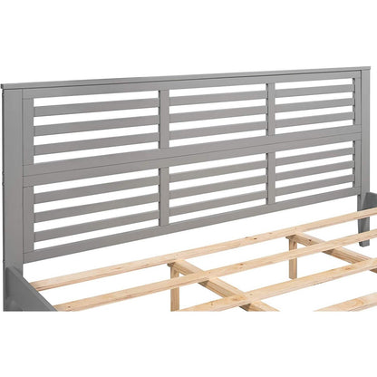 Solid Wood Platform Bed Frame