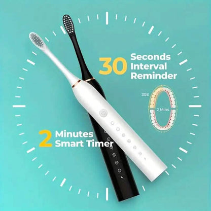 Sonic Electric Toothbrush with 6 Modes and Smart Timer