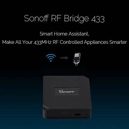SONOFF® RF Bridge WIFI 433 MHz Replacement Smart Home Automation Universal Switch