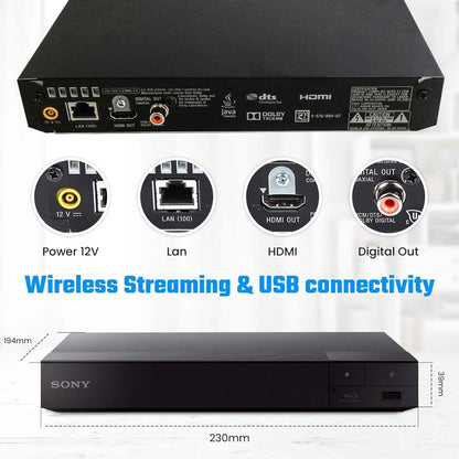 Sony 4k Blu Ray DVD Player for TV  (Refurbished)
