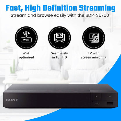 Sony 4k Blu Ray DVD Player for TV  (Refurbished)