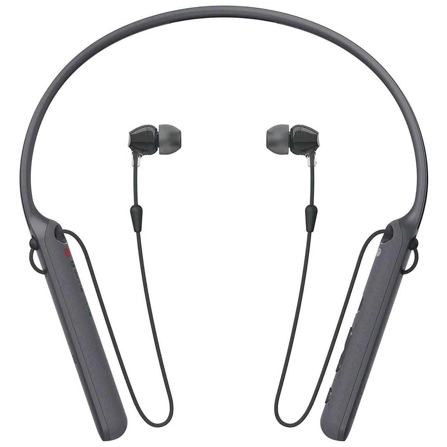 Sony - C400 Wireless Behind-Neck in Ear Headphone - Black (Refurbished)