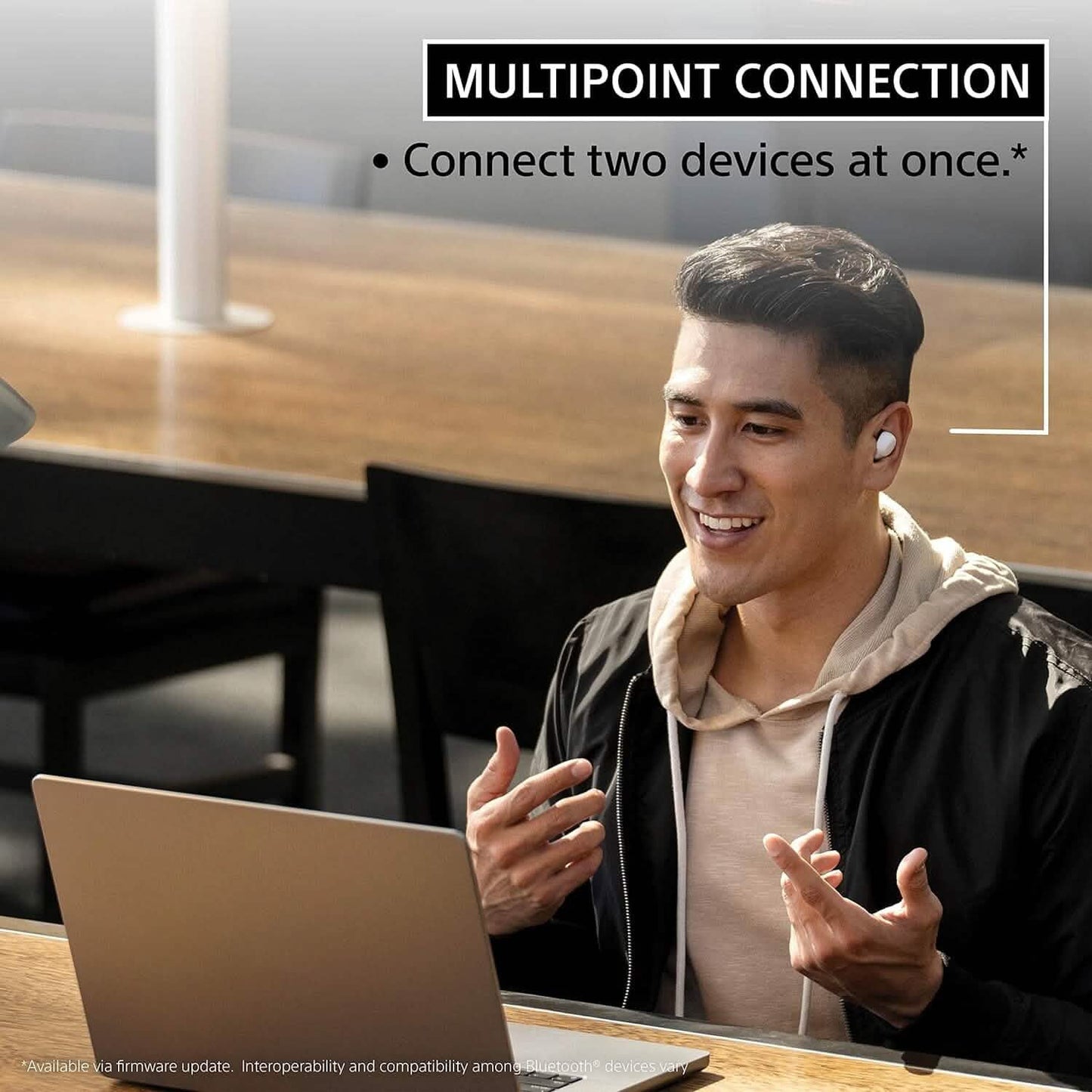 Sony LinkBuds S Truly Wireless Noise Canceling Earbud Headphones with Alexa Built-in  (Refurbished)