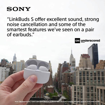 Sony LinkBuds S Truly Wireless Noise Canceling Earbud Headphones with Alexa Built-in  (Refurbished)