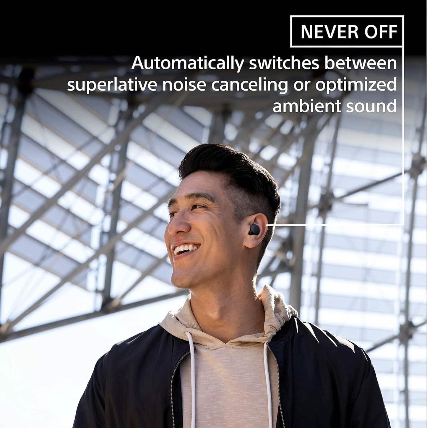 Sony LinkBuds S Truly Wireless Noise Canceling Earbud Headphones with Alexa Built-in  (Refurbished)