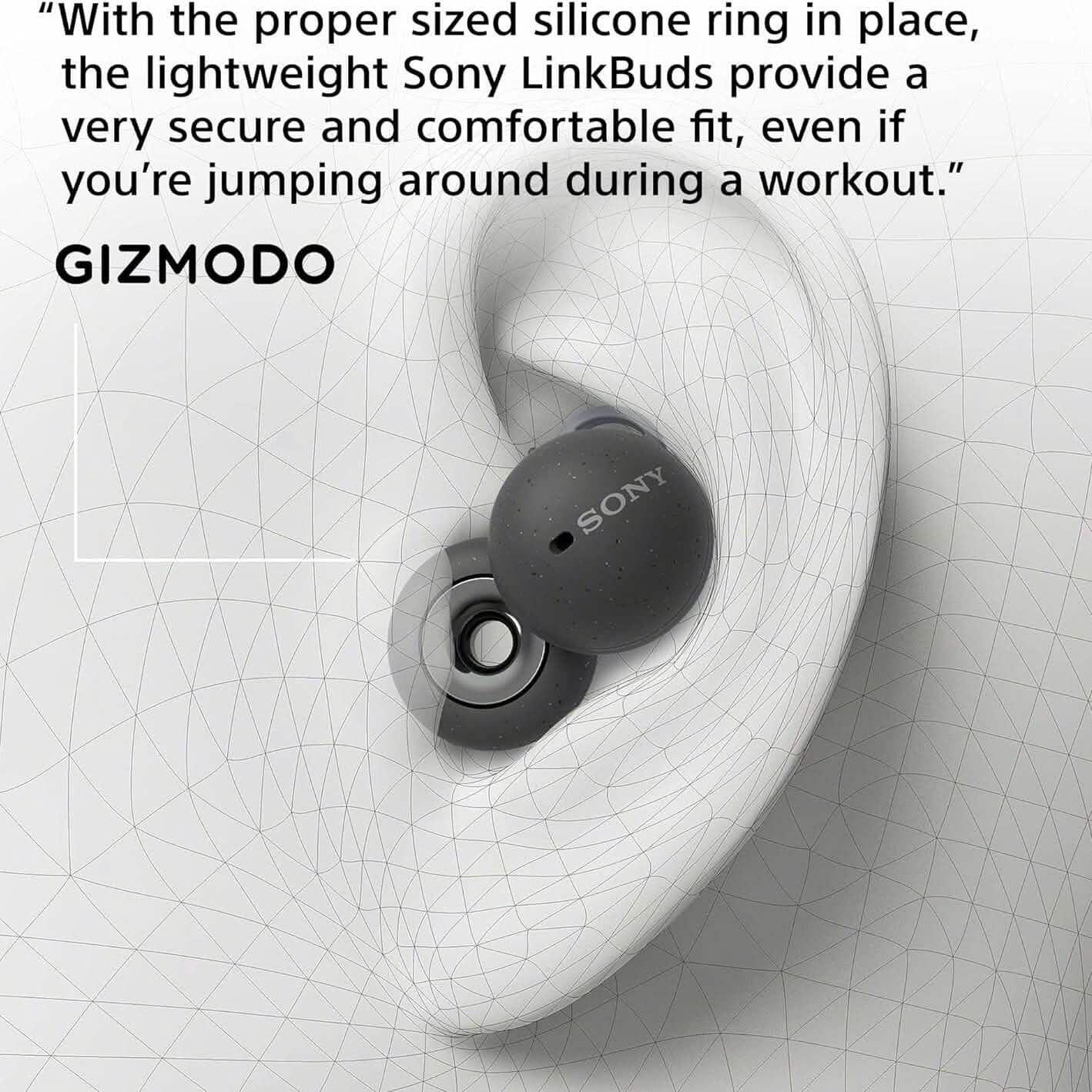 Sony LinkBuds Truly Wireless Earbud Headphones (Refurbished)