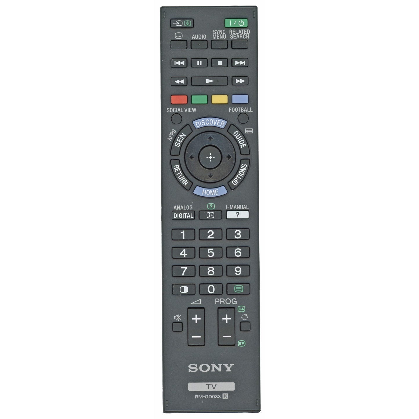 Sony RM-GD033 TV Remote Control