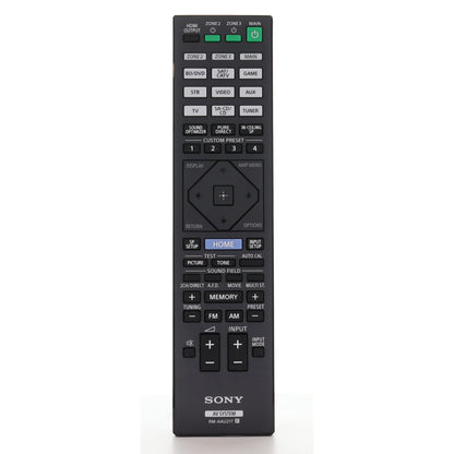 Sony RM-AAU217 A/V Receiver System Remote Control - 1-492-849-21