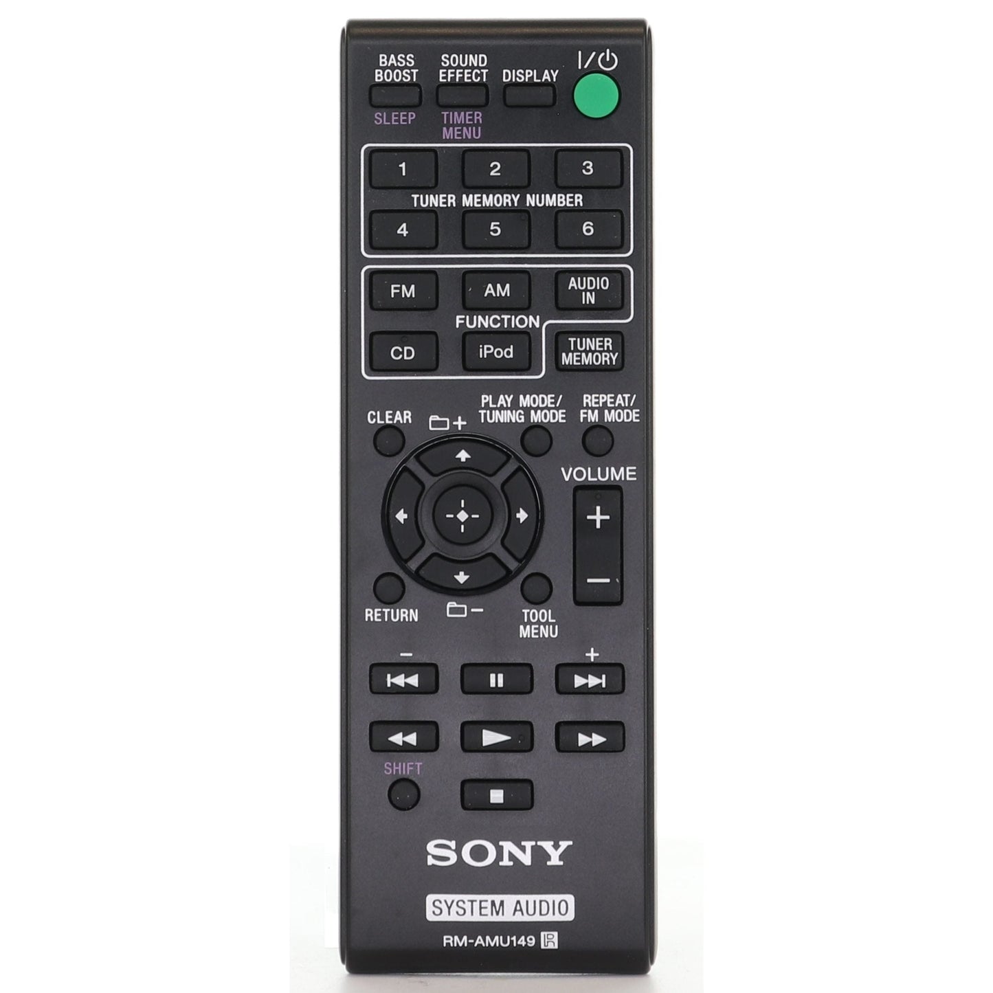 Sony RM-AMU149 Audio Remote Control - RMAMU149