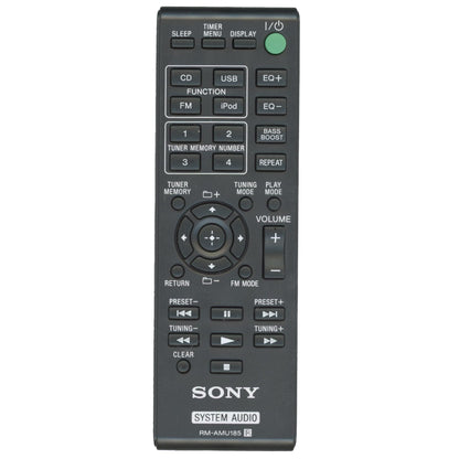 Sony RM-AMU185 Bookshelf System Audio Remote Control - A-1970-520-A