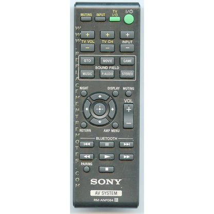 Sony RM-ANP084 SoundBar Home Theater System Audio Remote Control - 149050111 - RMANP084