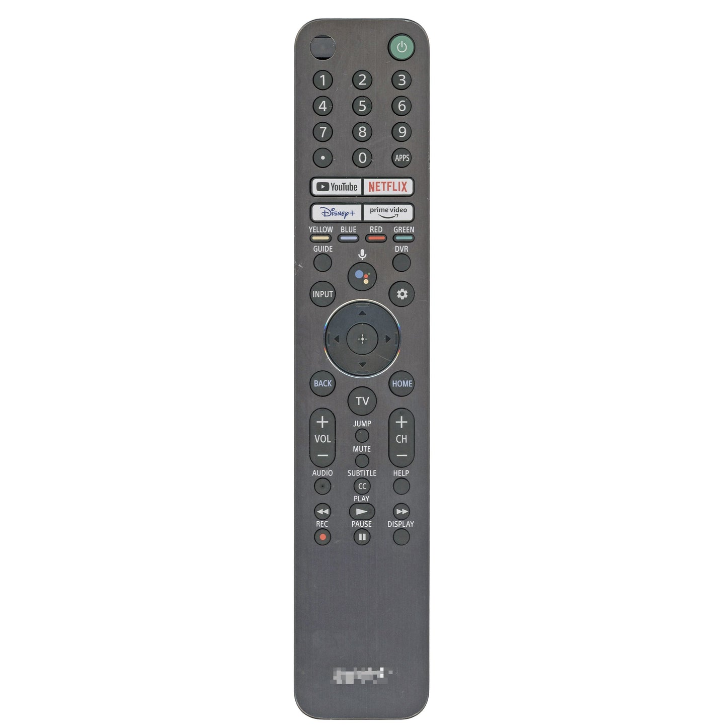 Sony RMF-TX600 Smart TV Remote Control | Voice | Metal Front - 1-493-546-12