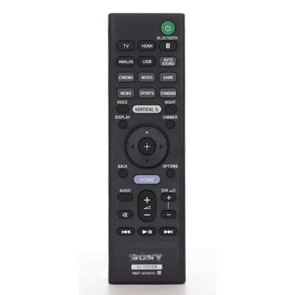 Sony RMT-AH401U Sound Bar Remote Control for HTX9000F - 1-493-354-11