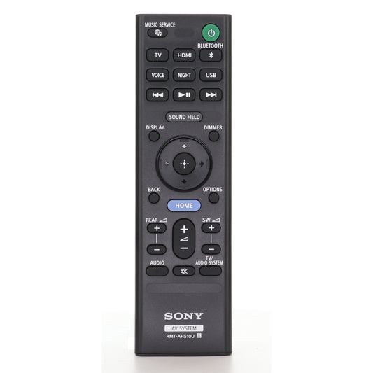 Sony RMT-AH510U Sound Bar Remote Control - 1-011-152-11 101115211 - RMTAH510U