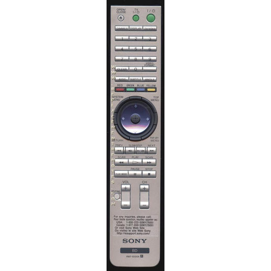 Sony RMT-B100A DVD Remote Control - RMTB100A