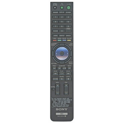 Sony RMT-B101A Blu-Ray Disc DVD Remote Control - 1-479-848-31