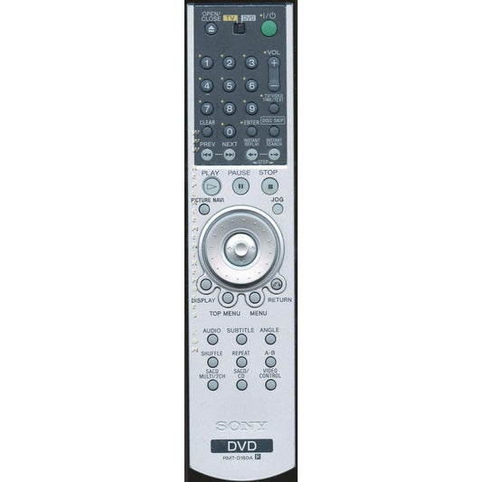 Sony RMT-D160A DVD Remote Control - 147805111 - RMTD160A