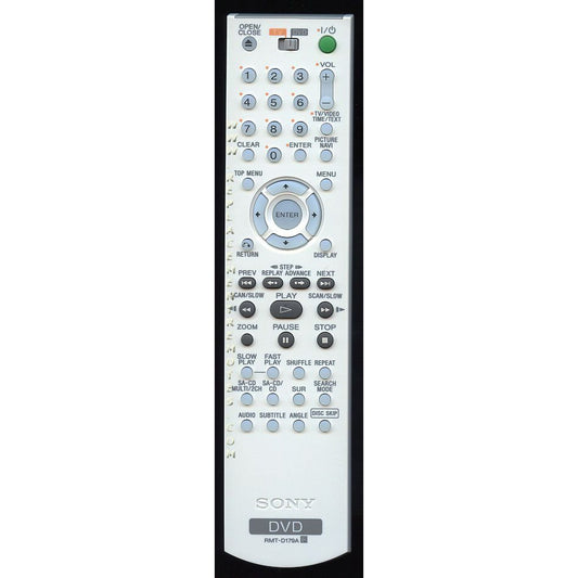 Sony RMT-D179A DVD Remote Control - 147932611 - RMTD179A