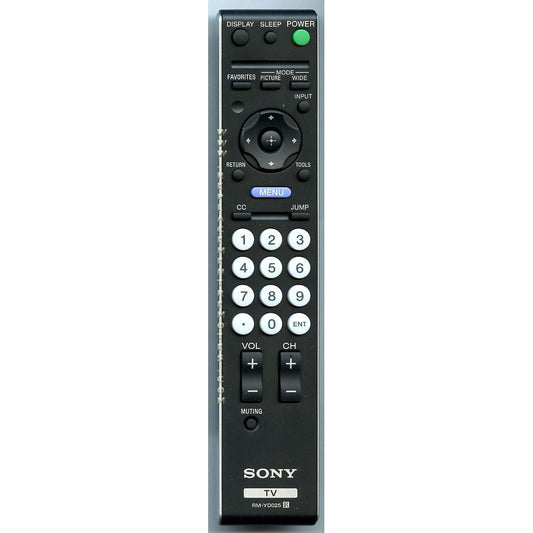 Sony RM-YD025 TV Remote Control - RMYD025
