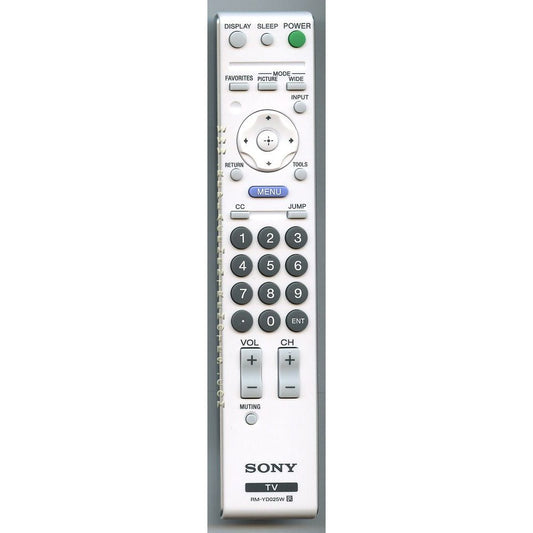 Sony RM-YD025W TV Remote Control - RMYD025W