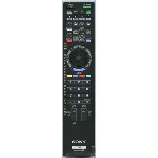Sony RM-YD057 TV Remote Control - RMYD057