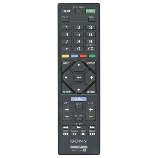 Sony RM-YD092 TV Remote Control - RMYD092