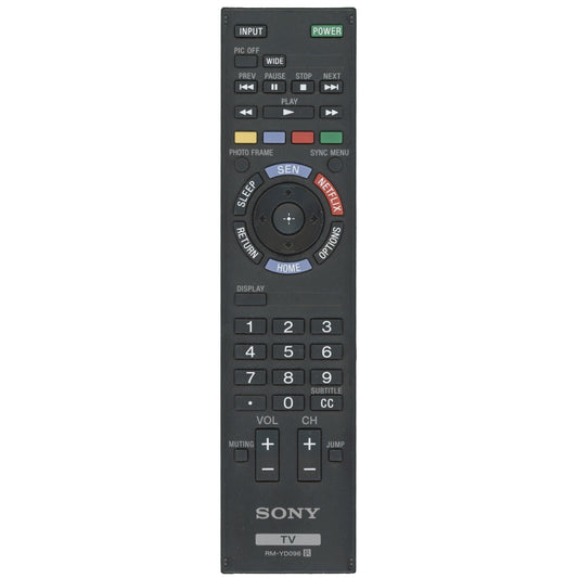 Sony RM-YD096 TV Remote Control - RMYD096