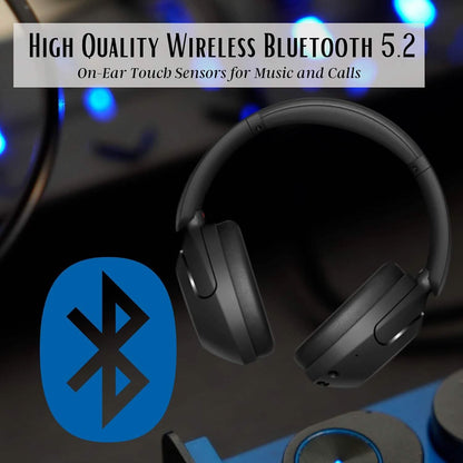 Sony Wireless Noise Cancelling Headphones WH-XB910N Bluetooth Headset + NeeGo 3.5mm Extension (Refurbished)