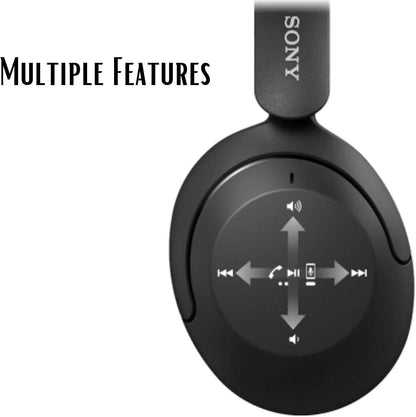 Sony Wireless Noise Cancelling Headphones WH-XB910N Bluetooth Headset + NeeGo 3.5mm Extension (Refurbished)