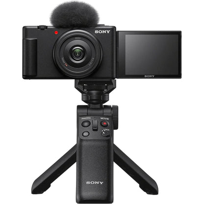 Sony ZV-1F Vlog Camera for Content Creators and Vloggers Black  (Refurbished)