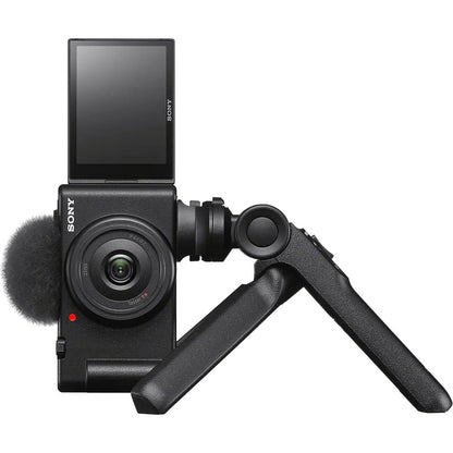 Sony ZV-1F Vlog Camera for Content Creators and Vloggers Black  (Refurbished)