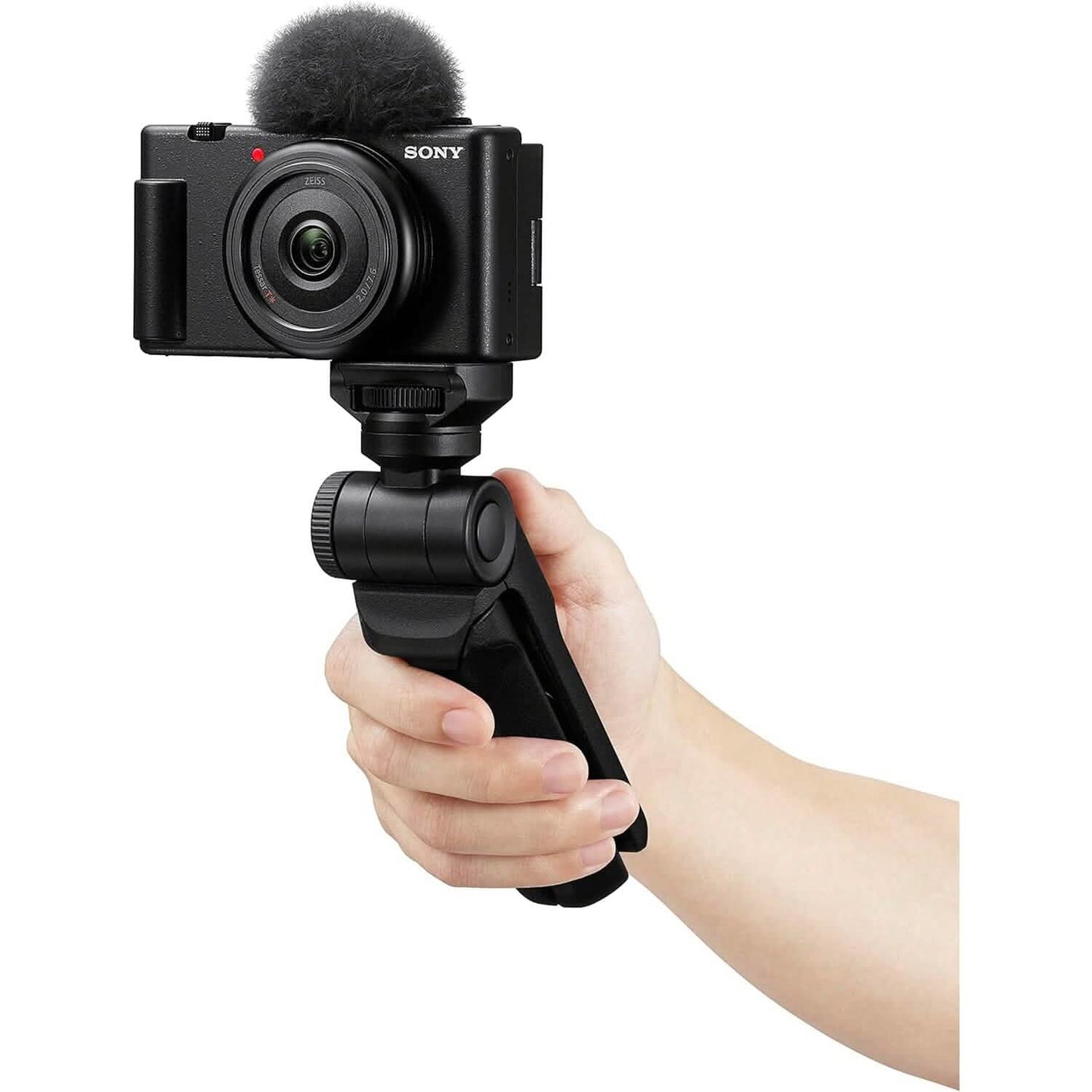 Sony ZV-1F Vlog Camera for Content Creators and Vloggers Black  (Refurbished)