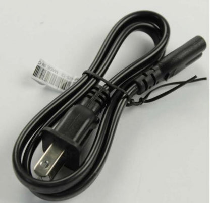 Sony 184642513 TV Power Cable | 5FT 2-Prong to C7 Figure-8 Non-Polarized Cord - 1-846-425-13