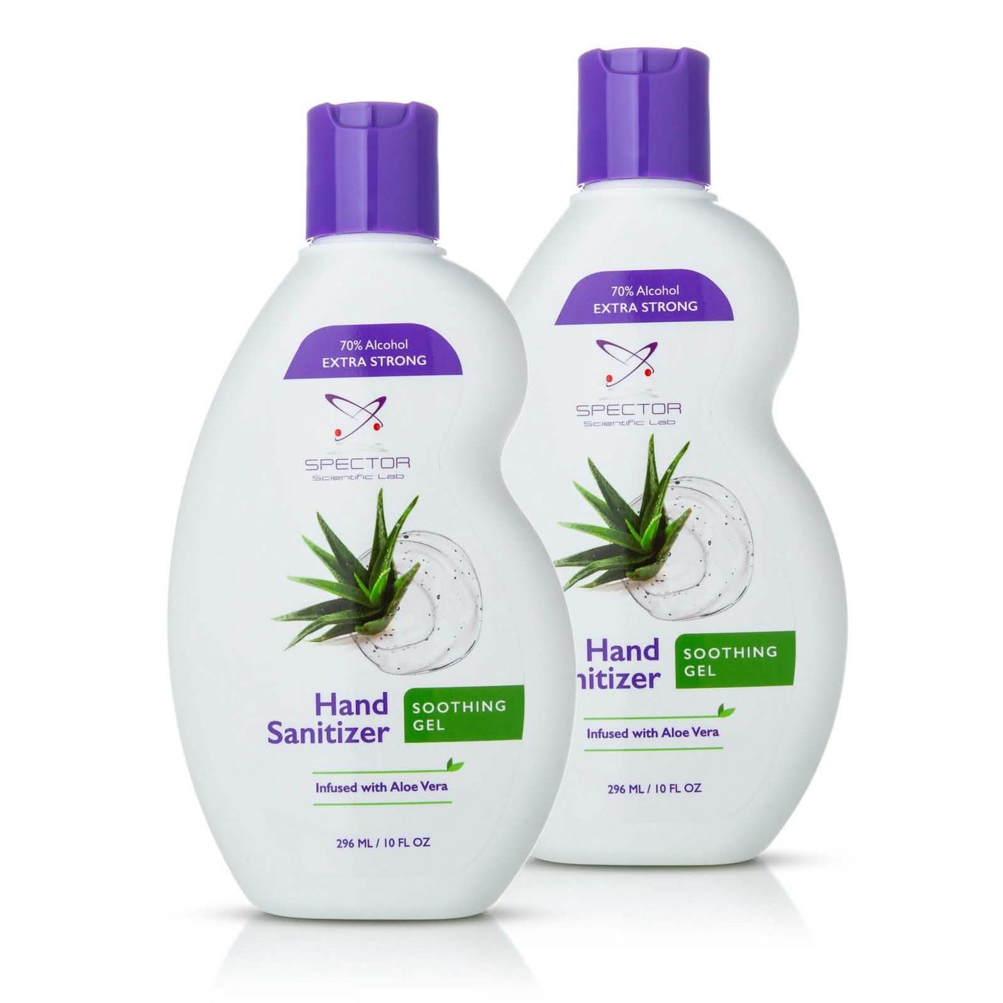 Soothing Gel Hand Sanitizer with Aloe Vera and 70% Alcohol