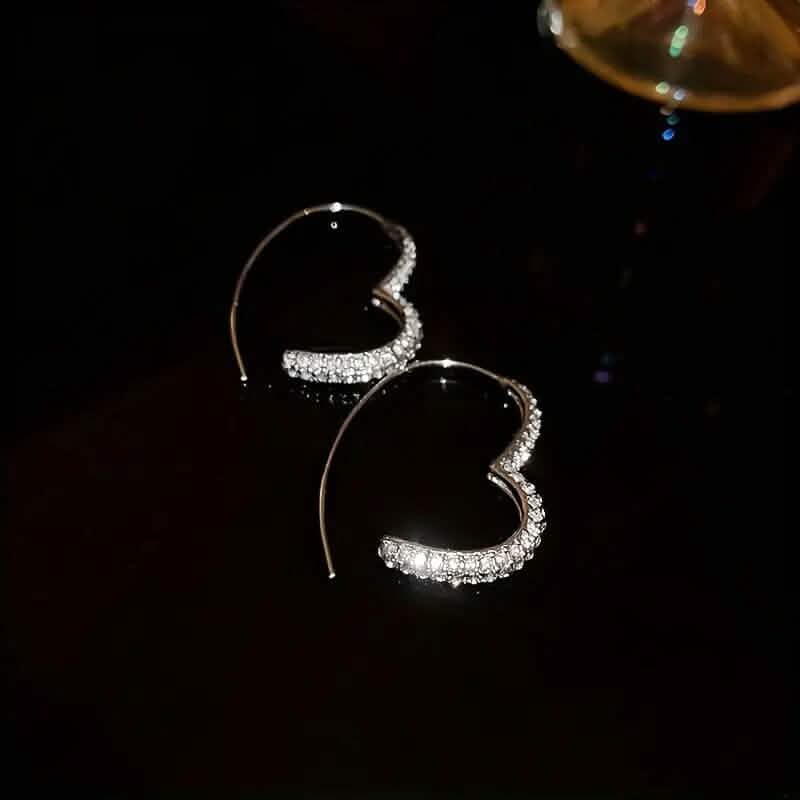Sparkling Silver Earrings for Women