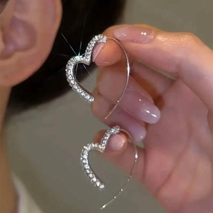 Sparkling Silver Earrings for Women
