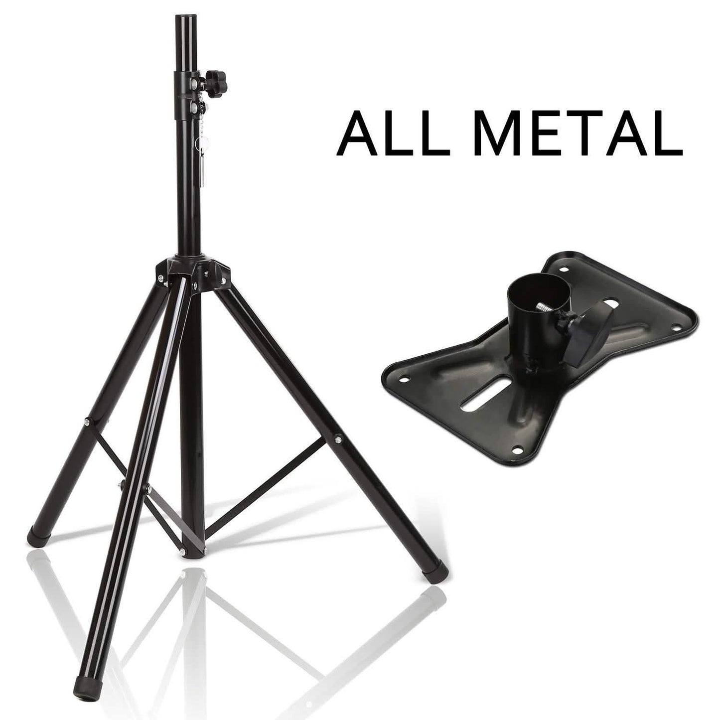 Speaker Tripod Stand Adjustable Height Heavy Duty Holder