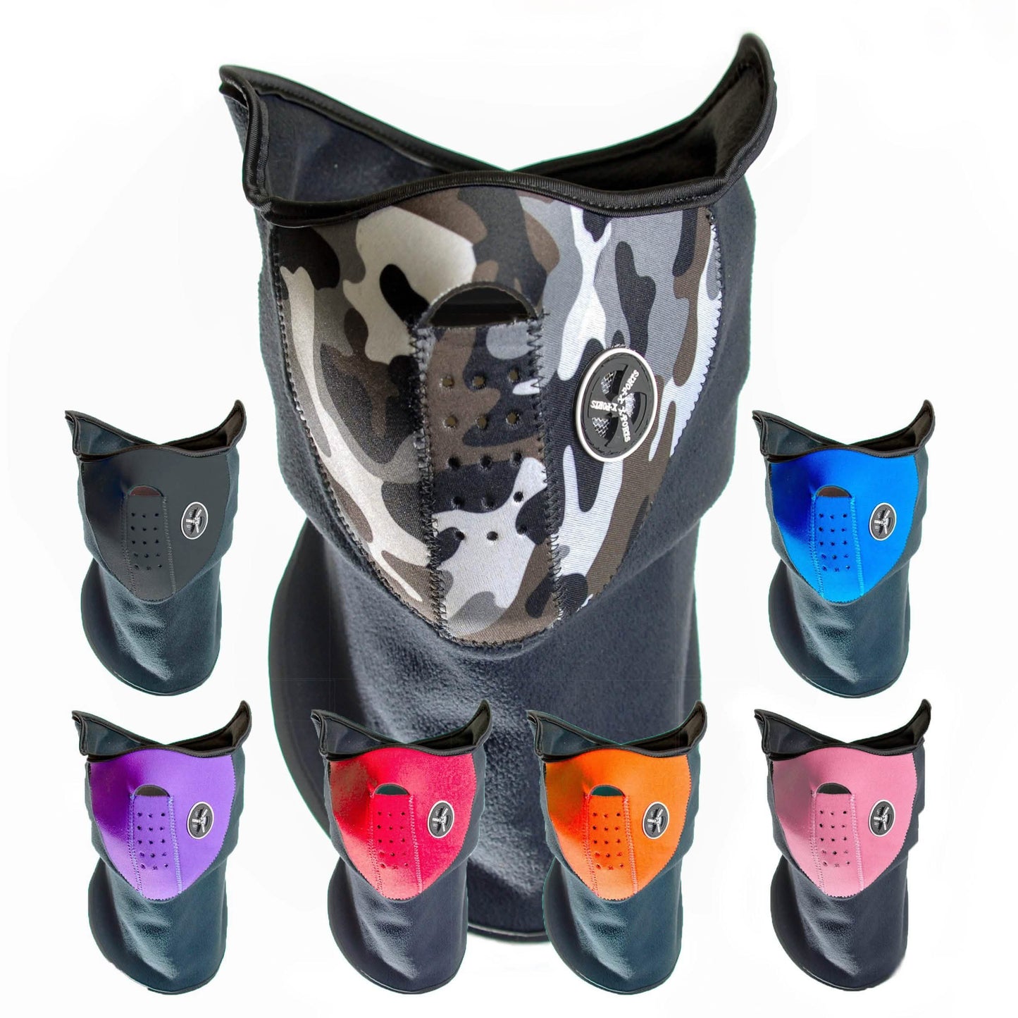 Sport Force Face and Neck Ski Mask
