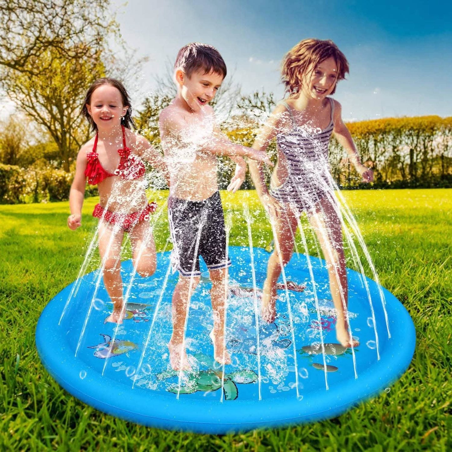 Sprinkler and Splash Pad for Kids