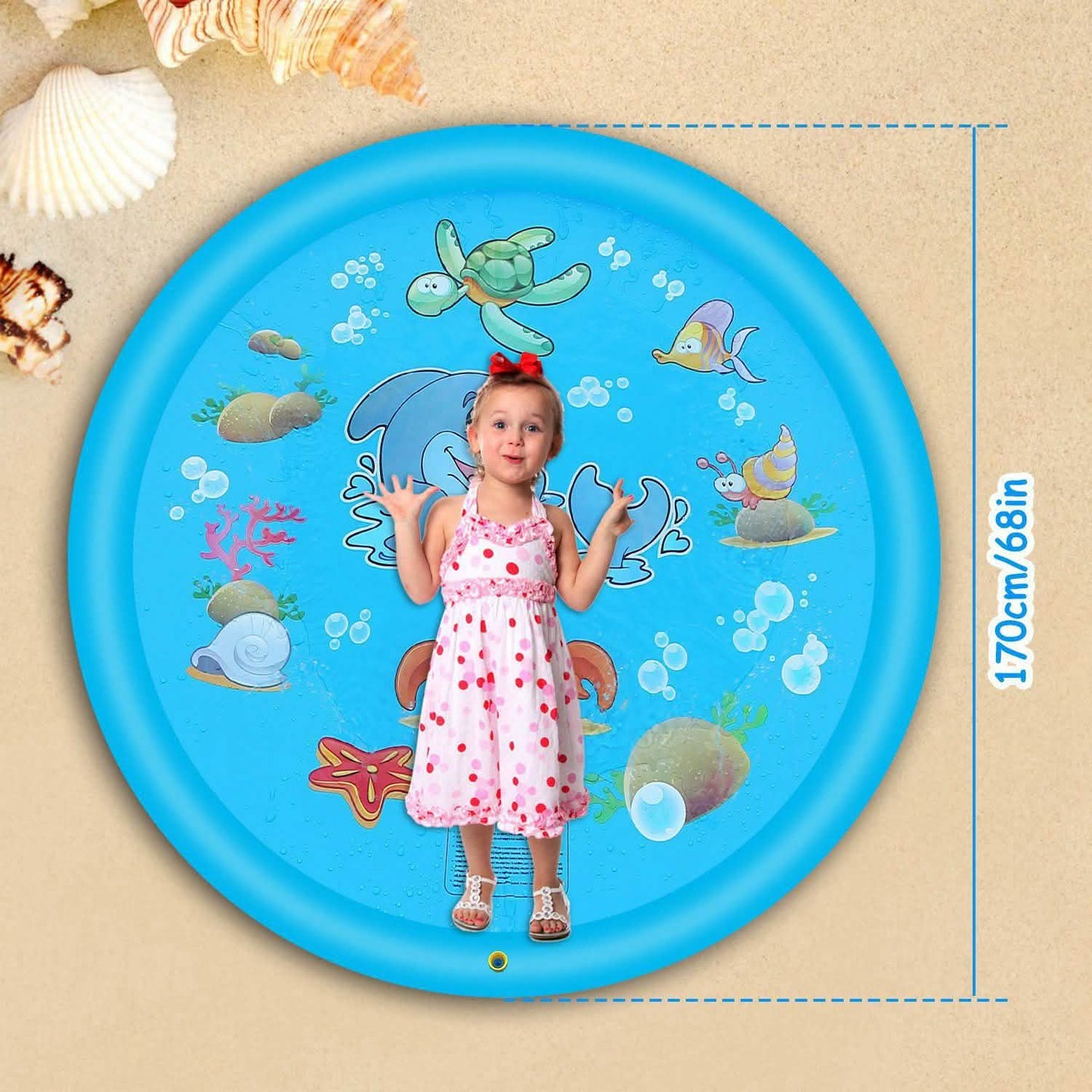 Sprinkler and Splash Pad for Kids