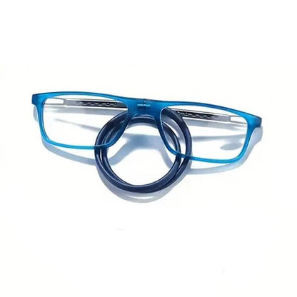 Square Magnetic Neck Fashion Reading Glasses