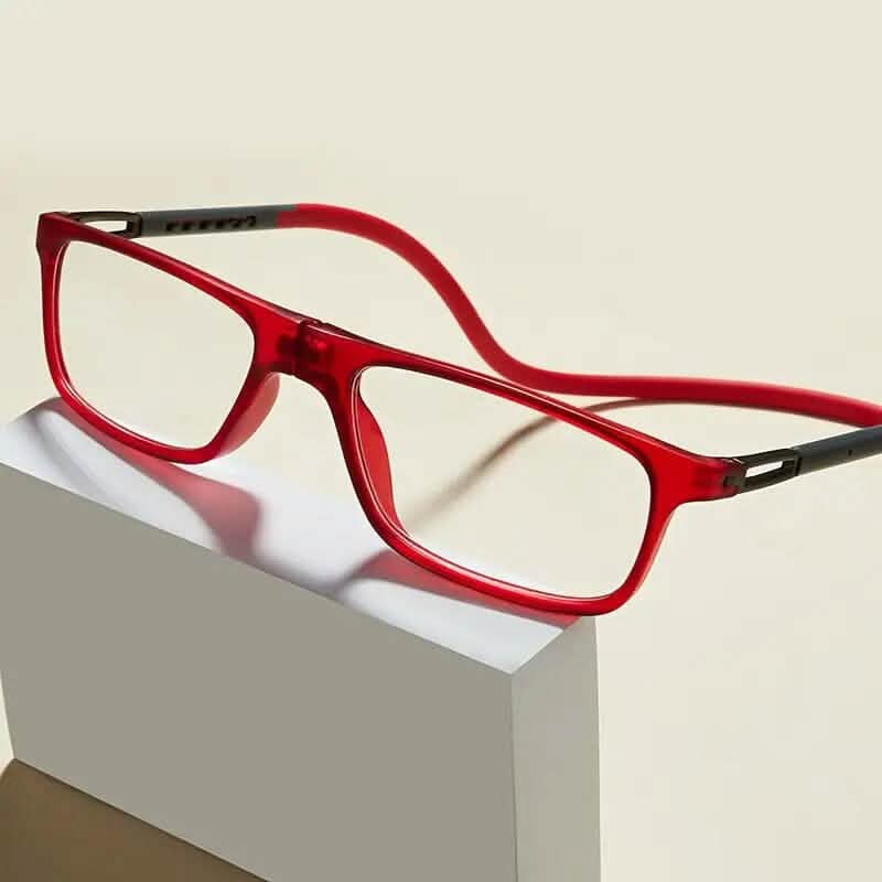 Square Magnetic Neck Fashion Reading Glasses