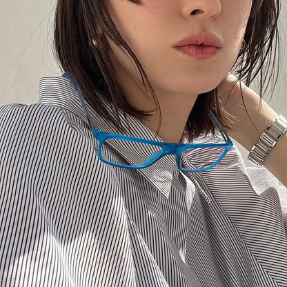 Square Magnetic Neck Fashion Reading Glasses